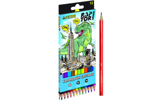 Карандаши 12 цв "deVente.Raptor City" 5022217
