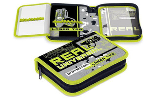 Пенал 1 отд "Лазертаг" 200*140мм с 2-мя откид.планками NPk_56322 Hatber