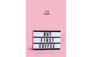 Ежедневник А5  192л "Coffee time" п/датир тв.пер. лак ЕЖЛ22519205 Эксмо
