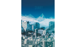 Ежедневник А5  192л "Большой город" п/датир тв.пер. лак ЕЖЛ22519203 Эксмо