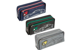 Пенал косметичка "deVente.Super Car" 21x9x5,5 см ткань молния карман ассорти 7025214