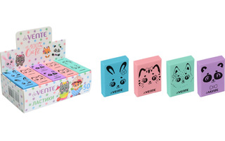 Ластик "deVente.100% Cute" прямоугольный 32*23*7мм  4070101