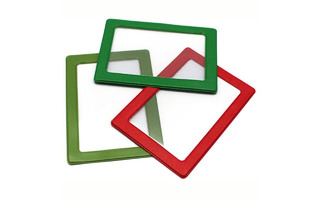 Обложка для проездного 75*105мм ПВХ цветн.рамка ассорти 2862/50