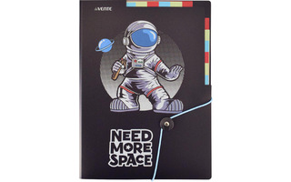 Папка на резинке 6 отд "deVente.Need More Space" А4 600мкм 3078202