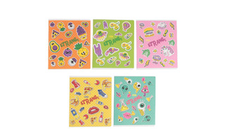 Тетрадь 48 л "Странности" клетка с блестками 11935/5 АкХолд