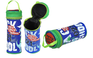 Пенал тубус "Дино бэк ту скул" 19*7*7см иск.кожа 238-286