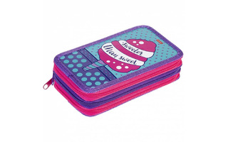 Пенал 3 отд "Sweets" 190*110мм 3D лак NPn_42108 Hatber