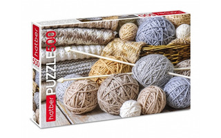 Пазлы Хатбер  500эл "Мягкие клубочки" 500ПЗ2_21007