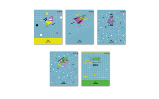 Тетрадь 48 л "Суперкот" клетка лак 48ТСК5_24_3_1 000326 SVETOCH