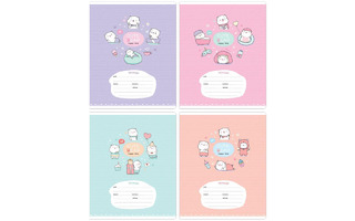 Тетрадь 24л "Happy time" клетка MS_43316 MESHU