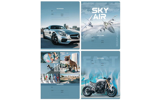 Тетрадь 12л "Только вперед" клетка Т5ск12 10744 BG