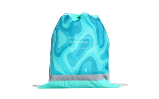 Мешок для обуви СДС-71 "Вектор" 420*340мм с карманом и светоотражающей полосой