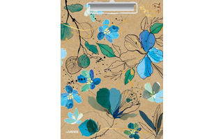 Планшет с зажимом А4 "deVENTE.Bloom Garden" 3034205 крафт