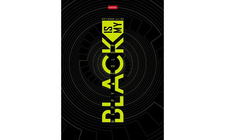 Бизнес-блокнот А4  80л "Black" тв.обл цв.блок 80ББ4В1_27685 Хатбер