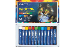 Пастель масляная 12цв "deVente" 8172800