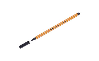 Ручка капиллярная "Stabilo Point 88" 0,4мм черная 88/46