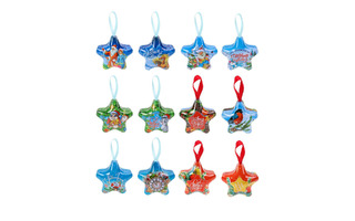 Подвеска "Звездочка" с пердсказаниями 9*10см металл НУ-8979