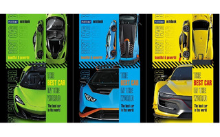 Блокнот А6   40л "Скорость и мощь" склейка 80г/м² 40Б6лА1к 077053 Хатбер