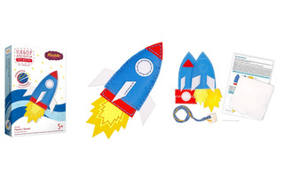 Набор для творчества "Miadolla.Игрушки.Ракета" 21см KD-0266 с наполнит.
