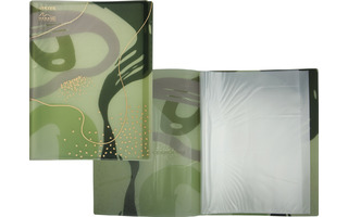 Папка  20 файлов "deVente.Marandi.Sparkle" тисн фольгой блестки А4 400мкм 3101218