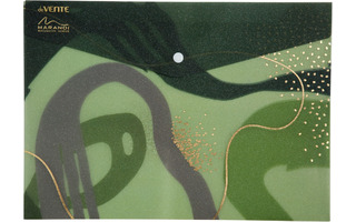 Папка с кнопкой А4 "deVente.Marandi.Sparkle" тиснение фольгой блестки 330*235мм 180мкм 3071210