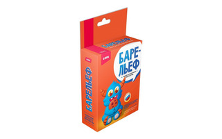 Набор для творчества из гипса "Барельефы.Монстрик-сладкоежка" малый Пз/Г-040