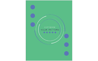 Тетрадь А5 120 л на кольцах "Your pattern" ТТ5к120_лг 11362 BG