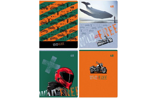 Тетрадь 48 л "Wild and free" клетка Т5ск48 11073 BG