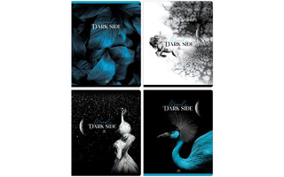 Тетрадь 48 л "Dark miracle" клетка лак Т5ск48_вл 11064 BG