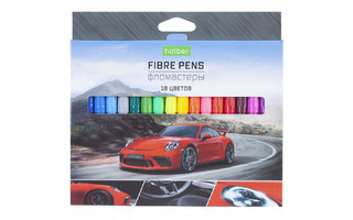 Фломастеры 18цв "Скорость" FP_071099 Хатбер