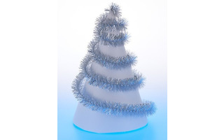 Мишура "Ежик" 2м d=4см серебро А4033Д (№18)