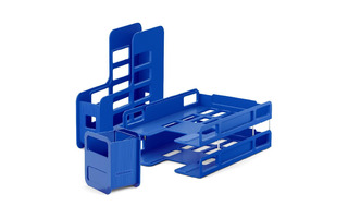 Набор настольный "ErichKrause.Techno.Classic" 3предм пластик.синий 55970