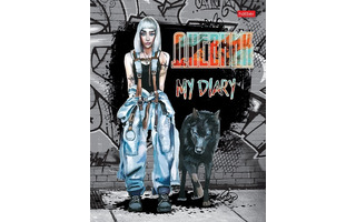 Дневник школьный 1-11 кл обложка твердая "Селена и волк" 40ДТ5В_28262 078907 Хатбер