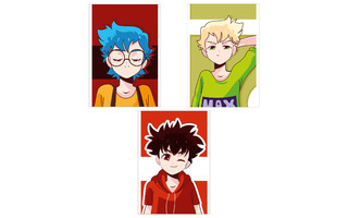 Блокнот А6   48л "Мальчики аниме" АкХолд 11814/3