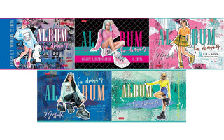 Альбом для рисования 32л "Zoomer-girl" 32А4В 079724 Хатбер