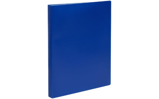 Папка  40 файлов "СТАММ" 21мм 500мкм ММ-32205 синяя