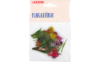 Наклейки "deVente.Tulips" от 2*6 до 5*6см ПВХ ассорти 8002220