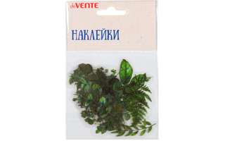 Наклейки "deVente.Leafs.Set 1" от 2*6 до 5*6см ПВХ ассорти 8002219