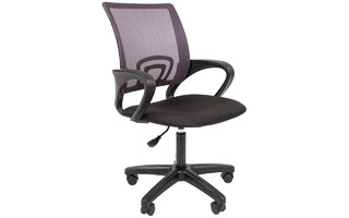 Кресло оператора Helmi HL-M96 R "Airy" серое с черным 333501 (под заказ)