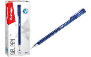 Ручка гелевая "Berlingo.X-Gel" синяя 0,5мм CGp_50121
