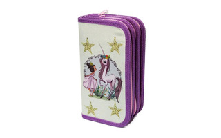 Пенал 3 отд ПО-411 "Сказочные персонажи" большой ткань 190*105