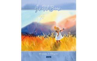 Скетчбук А5  80л "Красота мгновения" спираль тв.обл 100г/м² 80Тт5Aгрз_24211 Хатбер