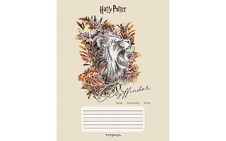 Тетрадь 24л "Гарри Поттер" клетка 65г/кв.м 24Т5В1 079239 Хатбер