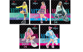 Тетрадь 60 л "Zoomer-girl" клетка 60Т5В1 080239 Хатбер