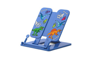 Подставка для книг "ErichKrause.Dino Planet" синяя 58072