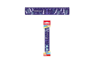 Линейка  15 см пласт ErichKrause.Lavender 57835