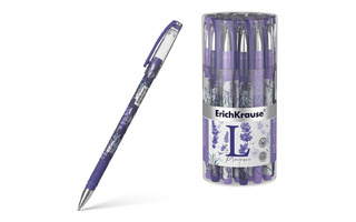 Ручка шариковая "Erich Krause.Lavender Stick" синяя 0,7мм 56692