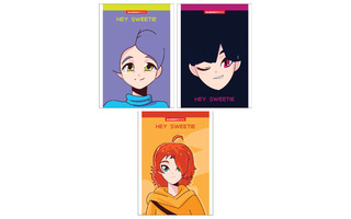 Блокнот А6   48л Аниме портрет" лак АкХолд 11812/3