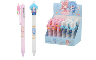 Ручка шариковая "Basir.FANTASTIC GARDEN" синяя 0,5мм детская JD-2253