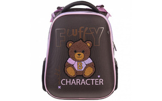 Рюкзак "Ergonomic Classic.Мой мишка" 37*29*17см 2отд 2 кармана NRk_85015 Hatber